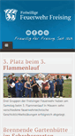 Mobile Screenshot of feuerwehr-freising.de